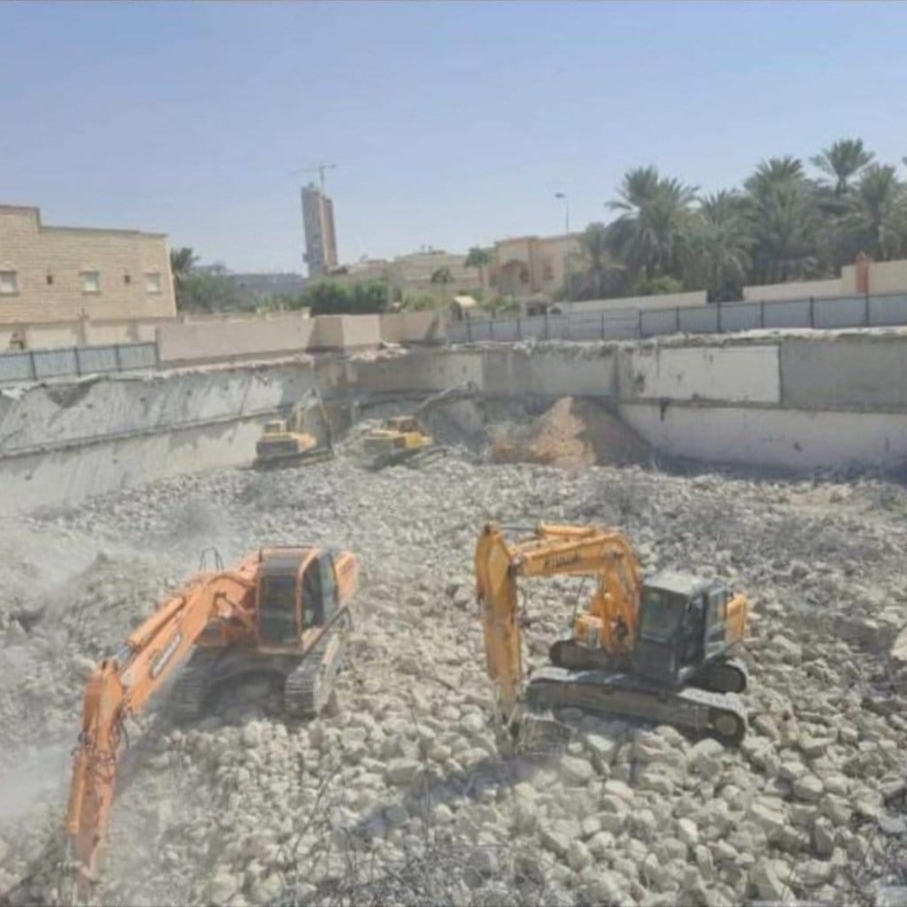مقاول هدم مباني بالدمام